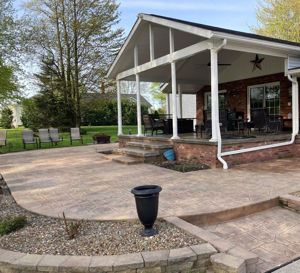 Xpress Construction & Services makes outdoor living bright, with safe concrete and beautiful landscaping for families to enjoy.